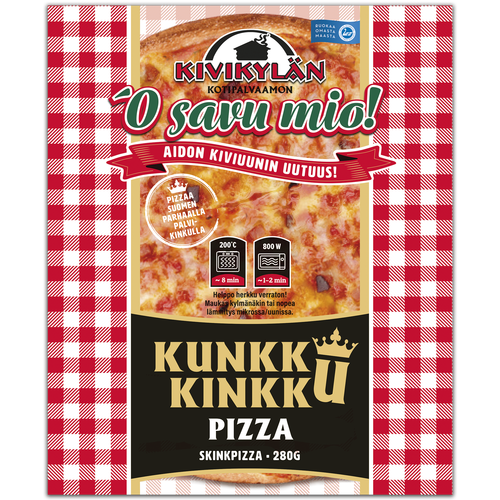 KunkkuKinkku pizza