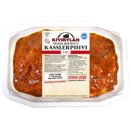 Possun marinoitu kasslerpihvi, 4 kpl